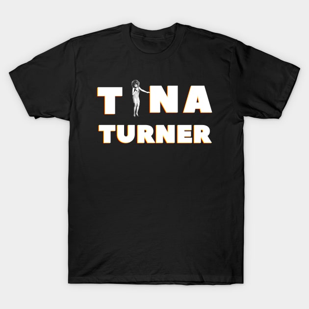 Famous rock singer Tina Turner, 80s, 90s T-Shirt by DesginsDone